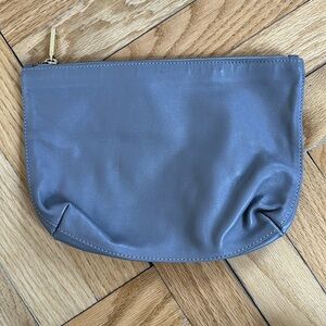 Cuyana pouch clutch, grey